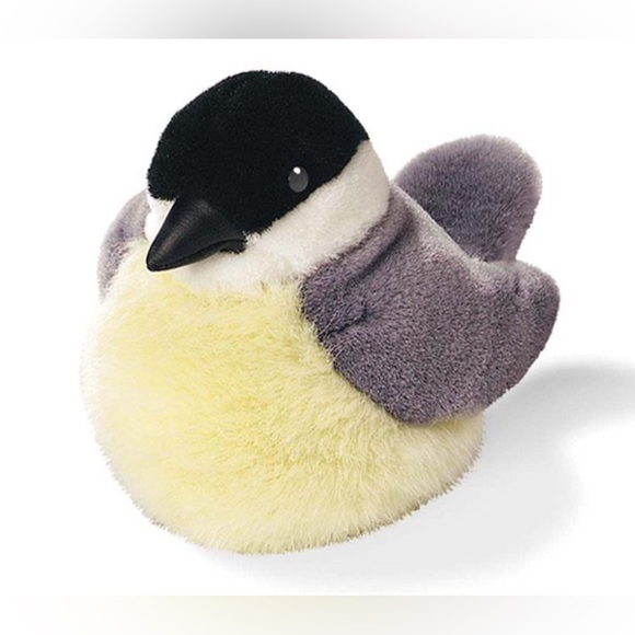 Wild Republic Audubon Birds Black-Capped Chickadee plush - Picture 1 of 8